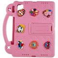 Miniatyrbild 9 av 9: Till iPad Pro 11 (2024) EVA Foam Stand Skal Fodral - Rosa Rosa