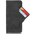 Miniatyrbillede 7 af 7: Wallet Stand Telefontaske til Motorola Edge 50 / Edge 50 Pro - Sort Black