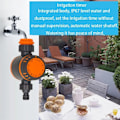 Miniatyrbild 9 av 9: Automatisk Trädgård Bevattning Intelligent Mekanisk Vattentimer Orange