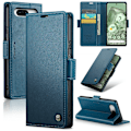 Miniatyrbilde 1 av 10: CASEME Retro Lommebok Etui for Pixel 8a Blue
