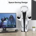 Miniatyrbilde 3 av 7: Playstation 5 PS5 Slim Toppstativ VR-Hjelm Oppbevaringsstativ Transparent