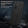 Miniatyrbillede 6 af 6: SULADA til Samsung Galaxy Z Fold6 5G Cover PU-læder Black