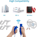 Miniatyrbilde 4 av 6: Kompatibel med Wii Control-Set Motion Plus, Bulk Mørk Blå Blue