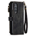 Miniatyrbillede 11 af 11: Samsung Galaxy Z Fold 4 5G CASEME Multikortspor Stativ Telefondæksel - Sort Black