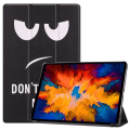 Miniatyrbillede 1 af 8: Tri-fold Stand Cover for Lenovo Tab P11 Pro TB-J706F - Don't Touch Multicolor