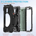 Miniatyrbilde 9 av 9: Etui med stativ for Samsung Galaxy Tab Active5, Tablettdeksel Black