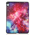 Pikkukuva 5 / 8: iPad Air 11 (2024) Kotelo Auto Herää / Nuku Kolminkertainen Taittojalusta Tabletin Suoja - Galaxy Multicolor