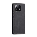 Miniatyrbillede 4 af 11: CASEME Retro tegnebog taske til Xiaomi Mi 11 - sort Black