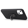 Pikkukuva 10 / 10: iPhone 13 Pro Finger Ring TPU Hybrid Case Kickstand - Black Black