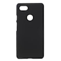 Miniatyrbillede 1 af 5: Rubberized Hard Plastic Cover for Google Pixel 3 XL - Black Black