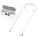 För Samsung Galaxy Buds3 FE R420 Laddningsfodral 590mAh Batteri Laddningsbox Vit