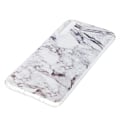 Pikkukuva 5 / 5: Marble Pattern IMD TPU Soft Back Case for Samsung Galaxy A70 - Style H Black