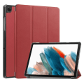 Pikkukuva 1 / 7: Kolminkertainen telinekotelo Samsung Galaxy Tab A9 8.7" Wine red