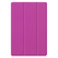 Pikkukuva 6 / 9: Kolminkertainen telinekotelo Samsung Galaxy Tab A8 10.5" (2021) - violetti Purple