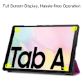 Miniatyrbillede 4 af 9: Tri-fold Stand Case for Samsung Galaxy Tab A7 10.4" Purple