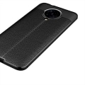 Pikkukuva 6 / 6: Litchi Texture Soft TPU Case for Xiaomi Poco F2 Pro - Black Black