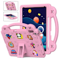 Miniatyrbillede 1 af 7: Apple iPad 10.2 2021 2020 2019 Stødsikker EVA-skumstativskal - Lyserød Pink