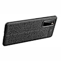 Pikkukuva 2 / 8: Samsung Galaxy S20 FE TPU Kotelo Kuori Litchi Tekstuuri - Musta Black