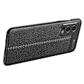 Miniatyrbillede 6 af 6: OnePlus Nord 2 5G Litchi Texture Slim Soft Shockproof TPU Cover Transparent