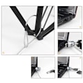 Pikkukuva 3 / 6: Security Lock Anti-theft Security Hardware Cable Lock Kit with 1.8m Sturdy Cable