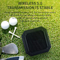 Miniatyrbillede 8 af 11: Magnetisk Bluetooth-højttaler Golfvogn Vandtæt subwoofer mikrofon Black