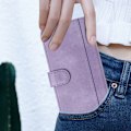 Pikkukuva 7 / 7: Motorola Edge 60 Pro 5G Suojakotelot Lompakko Teline Retrokuvio Nahkainen Purple