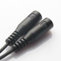 Miniatyrbild 7 av 7: 3.5mm Stereo Audio hane hona Hörlurs & Mic Splitter Adapter Svart