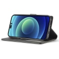 Miniatyrbillede 6 af 6: LC.IMEEKE Pung Taske til iPhone 15 Pro Max - Sort Black