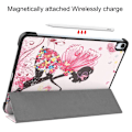 Miniatyrbilde 3 av 8: Etui for iPad Air 11 (2024) - Tri-fold Stativ Tablettdeksel - Jente Multicolor