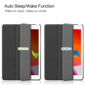 Miniatyrbillede 4 af 8: Apple iPad 10.2 2021/2020/2019 Trifoldet Stand Tablet-Taske - Sort Black
