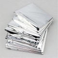 Pikkukuva 3 / 8: hätähuopa Survival Rescue First Aid Foil Lämpöpeite 130x210cm Silver one size