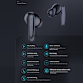 Pikkukuva 4 / 11: A8 150 Languages ​​Kääntäjä Smart Voice Bluetooth In Ear kuulokkeet Black