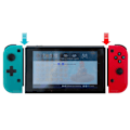 Miniatyrbilde 2 av 9: Kompatibel med Nintendo Switch Joypad trådløs Bluetooth-kontroller venstre og høyre håndkontroll Blue