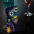 Miniatyrbild 2 av 5: MTK Samsung Galaxy S10e TPU - Owl Pattern Svart
