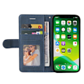 Miniatyrbild 3 av 9: KT Plånboksfodral till iPhone 15 - Blå Blå