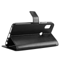 Pikkukuva 5 / 5: Crazy Horse Wallet Case for Xiaomi Redmi Note 6 Pro Black