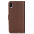 Pikkukuva 4 / 5: Retro Wallet Mobile Phone Case for iPhone XS Max - Coffee Brown