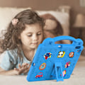Miniatyrbilde 3 av 7: Apple iPad 10.2 2021 2020 2019 EVA Foam Stativdeksel - Lyseblå Blue