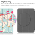 Miniatyrbillede 3 af 10: Trifoldet stativetui til iPad 10.9 (2022) Tabletcover - Enhjørning Multicolor