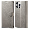 Miniatyrbillede 1 af 6: LC.IMEEKE Pung Taske til iPhone 15 Pro Max - Grå Grey