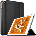 Miniatyrbillede 1 af 5: Trifoldet Stand Læder Smart Taske til iPad mini (2019) 7.9 tommer - Sort Black