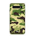 Pikkukuva 1 / 5: NXE Camouflage Pattern TPU Phone Case Samsung Galaxy S10 Plus - Light Green Green