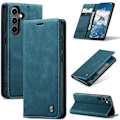 Miniatyrbillede 1 af 6: CASEME Retro Pung Taske til Samsung Galaxy S25+ (S25 Plus) Blue