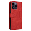 Miniatyrbillede 9 af 9: Til iPhone 15 Pro Max KT Series-1 Dobbeltfarvet etui Red