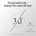 Miniatyrbild 3 av 10: NILLKIN iSketch S3 kapacitiv penna för iPad Stylus 10H batteri Vit