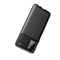 Pikkukuva 4 / 5: Carbon Fiber Texture TPU Casing Samsung Galaxy A03s - Black Black