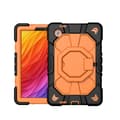 Pikkukuva 2 / 8: Samsung Galaxy Tab A11+ Kuori PC+Silikoni Tablettisuojus Black + Orange Multicolor