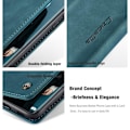 Pikkukuva 10 / 11: CASEME Retro Wallet Case for Xiaomi Mi 11 - Blue Blue