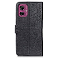 Miniatyrbillede 2 af 8: KHAZNEH tegnebogstaske til Motorola Moto G55 Black