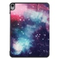 Pikkukuva 2 / 5: Kolminkertainen jalustallinen nahkainen älykotelo 11 tuuman iPad Prolle (2018) - Galaxy Pattern Multicolor